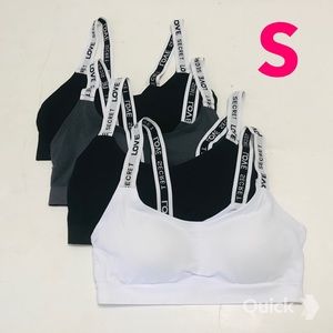 S - NWT 4 pcs Wireless Sport Bralettes